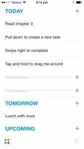 Never forget daily tasks - Any.do will send you reminders!