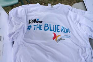 The "Blue Run Canberra" Official T-Shirt