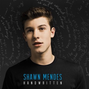 The front cover for Shawn Mendes' debut album, "Handwritten".