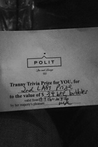 Tranny Trivia Q&A – Tammy Paks thumbnail