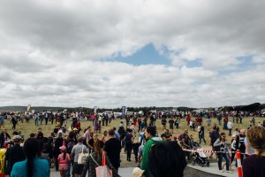 Big Crowds at the Canberra Airport Open Day
