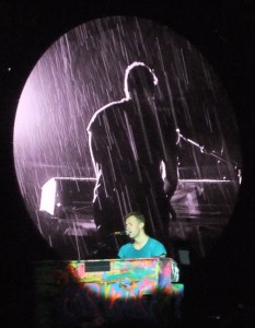 Coldplay's front man, Chris Martin, in London, 2012. Photo: Laura Clements