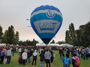The Capital Chemist balloon. Photo by Todd Herzman