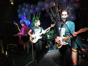 Sydney band Snape, performing at Lowbrow Gallery & Bar for No Front Fences 2017