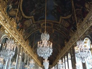 The hall of mirrors Versailles, France 